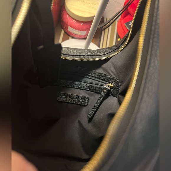 Marta Ponti Black Leather Hobo Bag - Picture 4 of 11